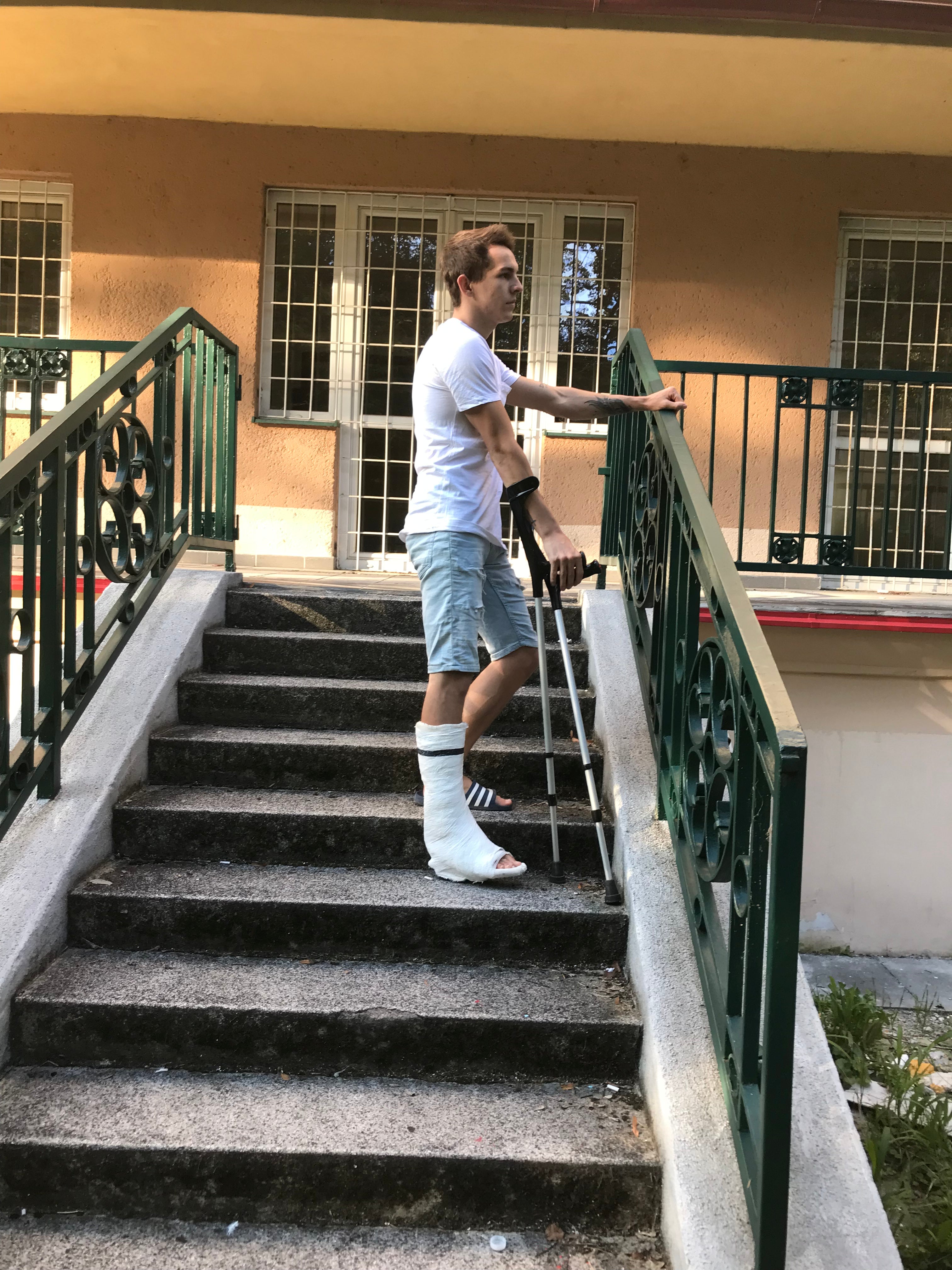 Luke in medical slwc